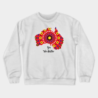 Australian aboriginal art design Crewneck Sweatshirt